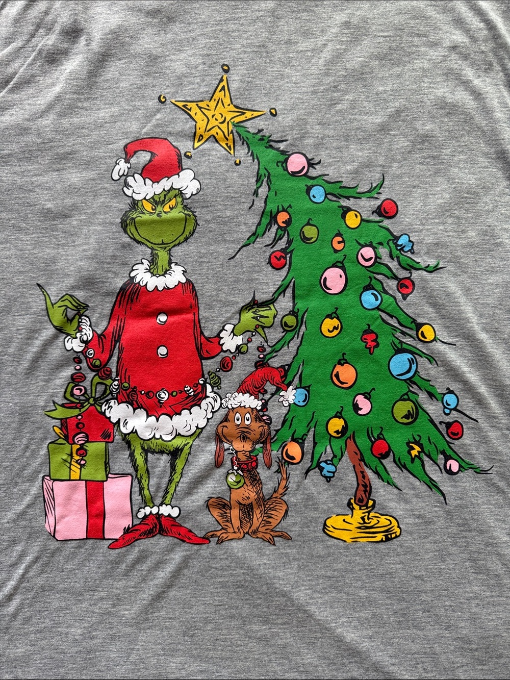 Dr. Seuss The Grinch - Long Sleeve Tee - M
